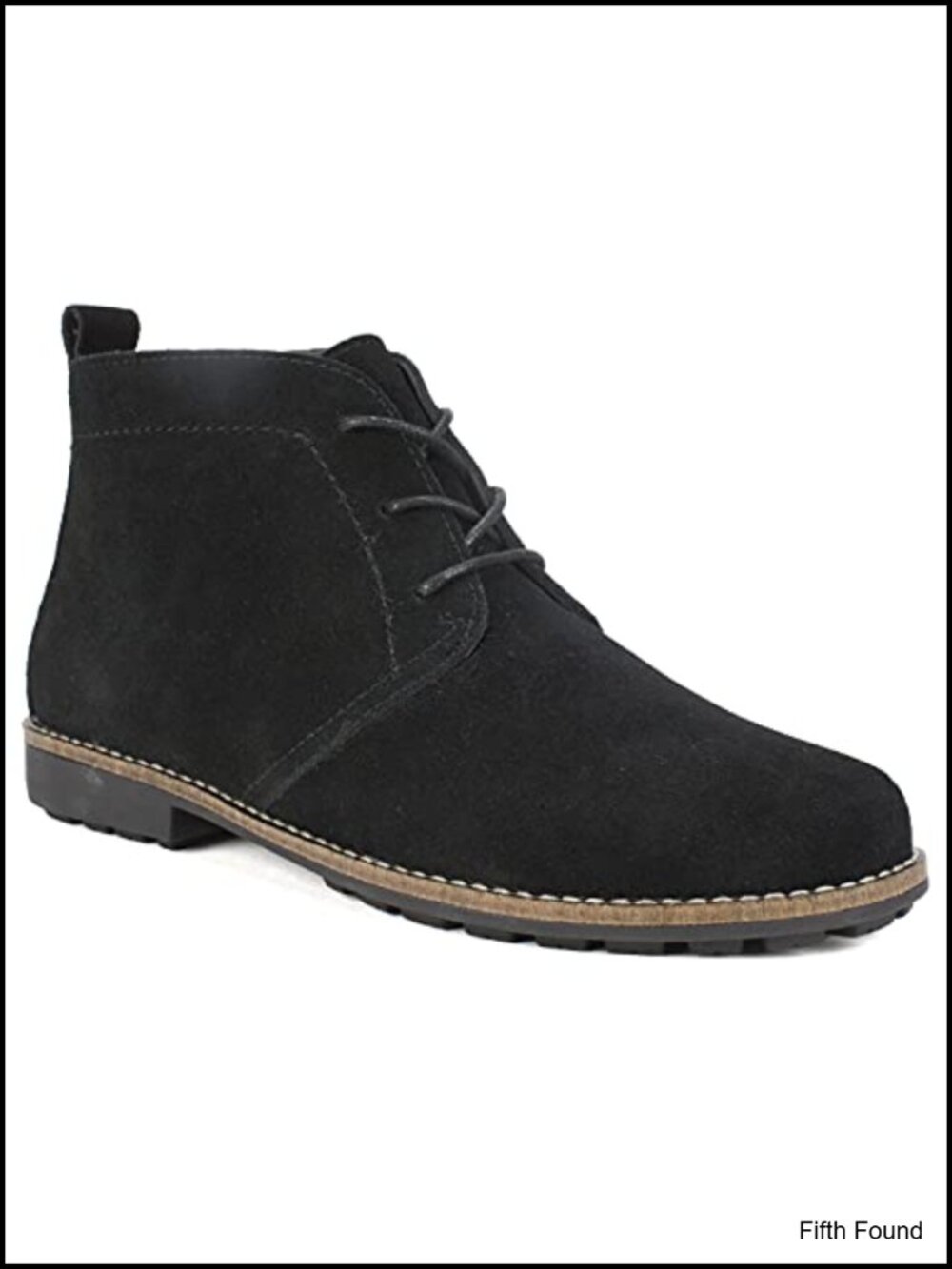 Genuine Leather Desert Boot Ankle Bootie Cushioned Insole